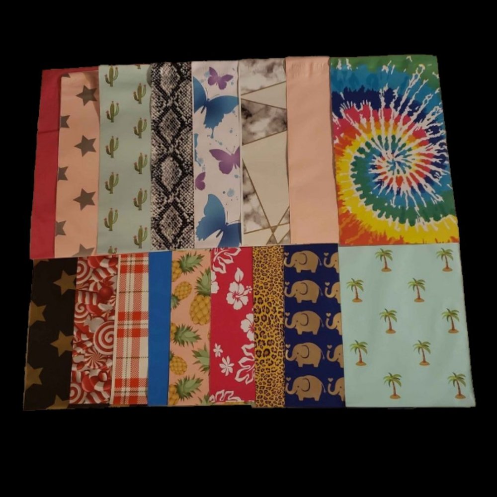Variety Bundle Poly Mailers Size 6x9 Pack of 100 Shipping Bags